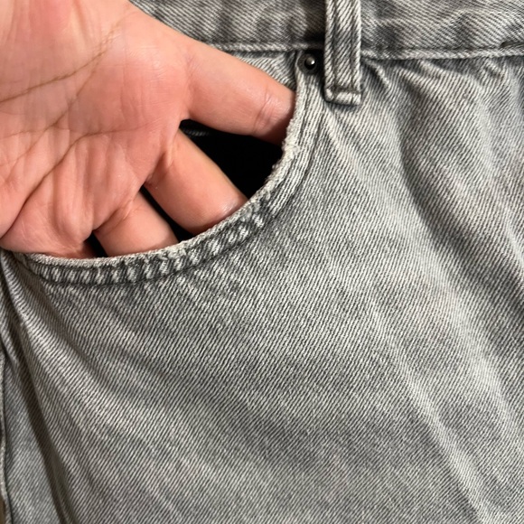 Pull&Bear Light Gray Denim Jeans - Picture 6 of 7